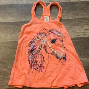 Girls Horse Tank Top